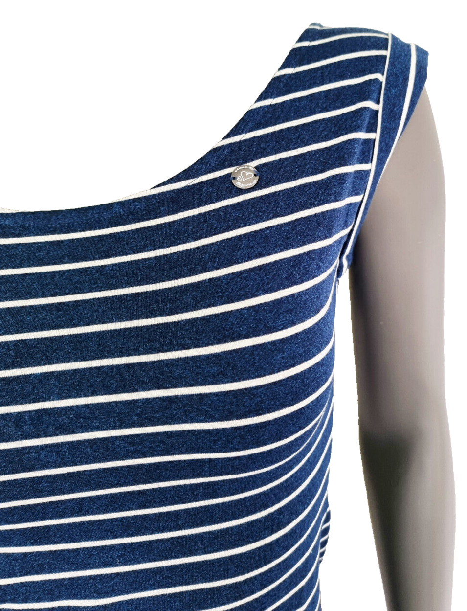 Ragwear Sommerkleid Tagg Stripes Strand Urlaub Marine Gr. XS-XL