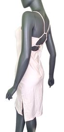 Zeige Bild Tommy Jeans Jerseykleid Badge Tie  rosé stretch Gr. L 2