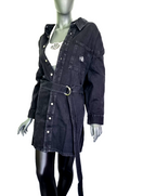Zeige Bild Calvin Klein Jeansjacke Jeanskleid schwarz Gr.4XL 2