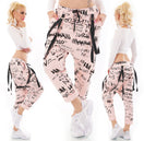 Zeige Bild ITALY JogpantsBaggy HaremHose Print 6 Farben 34-40 onesize 3