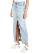 Zeige Bild Calvin Klein Maxi Jeansrock hellblau Gr.W32 3