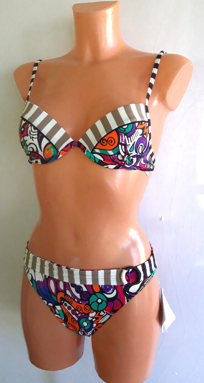 Olympia Bügel-Bikini bunt Gr.34 Cup C