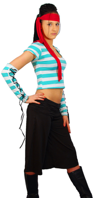 Smutje Pirat Kostüm Fasching Gr.34-38