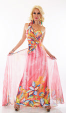 Zeige Bild Jenny Fashion Longdress Maxikleid  Schleppe Gr.34/36 2