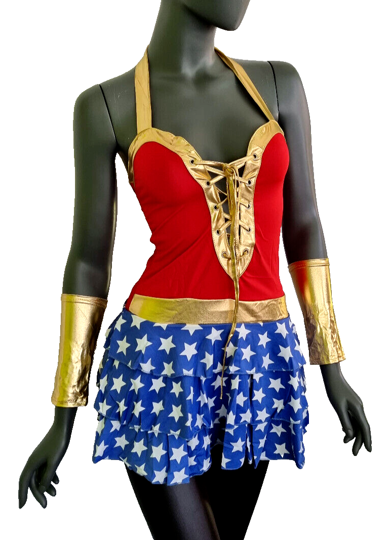 WONDER WOMAN Fasching Kostüm Karneval  Gr.34-38