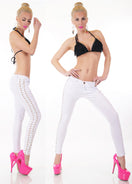 Zeige Bild GIRL VIVI  Stretch-Röhre mit Schnürung Gr.32/34 2