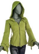 Zeige Bild Gugel Zipfeljacke Schnürung  Gothic Medieval Hippie Witch Boho Gr. XXL 42-44 4