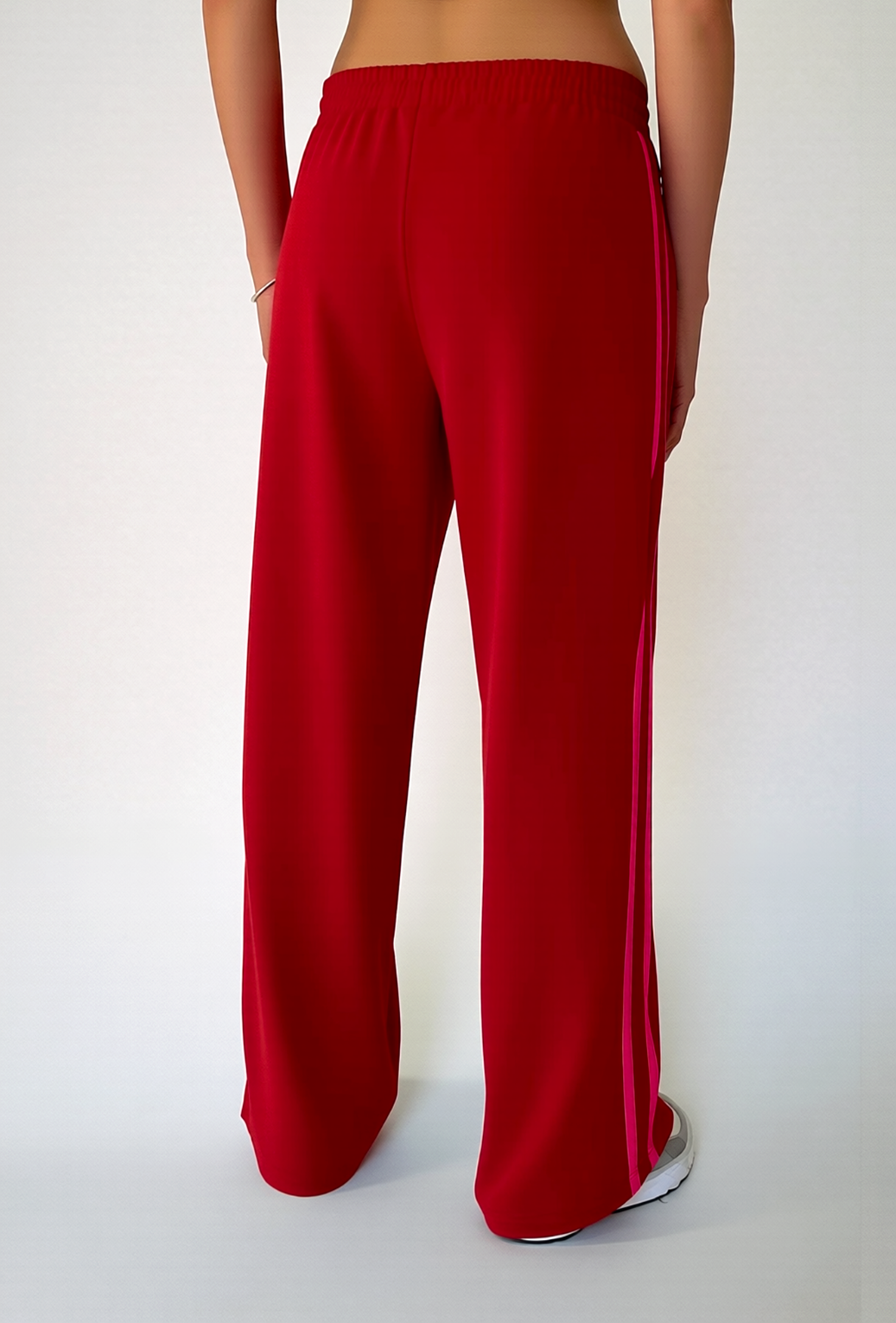 Adidas Adicolor Firebird Track Pants Rot neonpink loose fit Gr.2XL/42-44-46