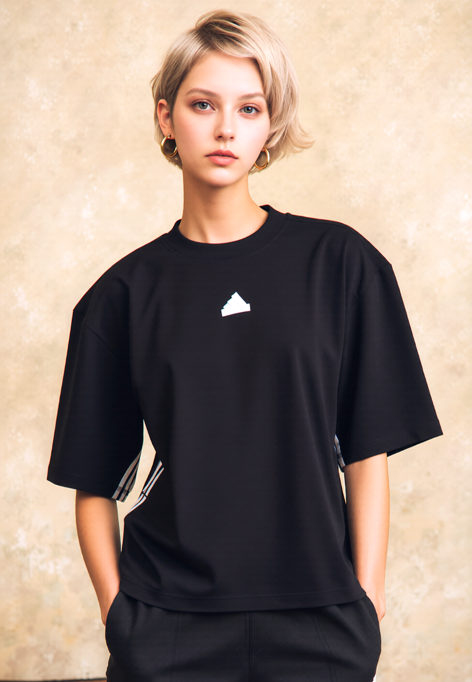 Adidas Dance Tee loose fit Gr. XL/44