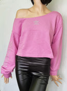 Zeige Bild Adidas Originals 2000 Luxe Slouchy Crew  beige Gr. 34,36 2