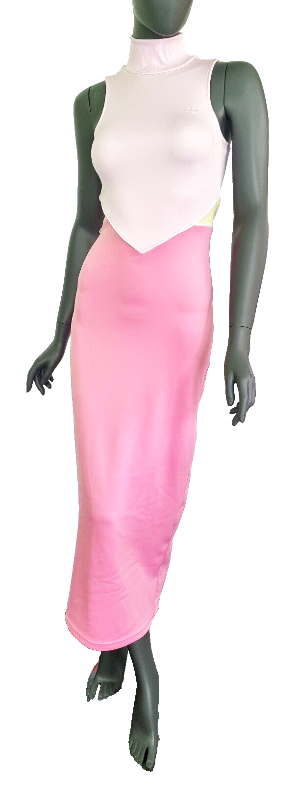 Adidas Originals Tank Dress Maxikleid IC5368 Rosa sportlich elegant Gr.S 36