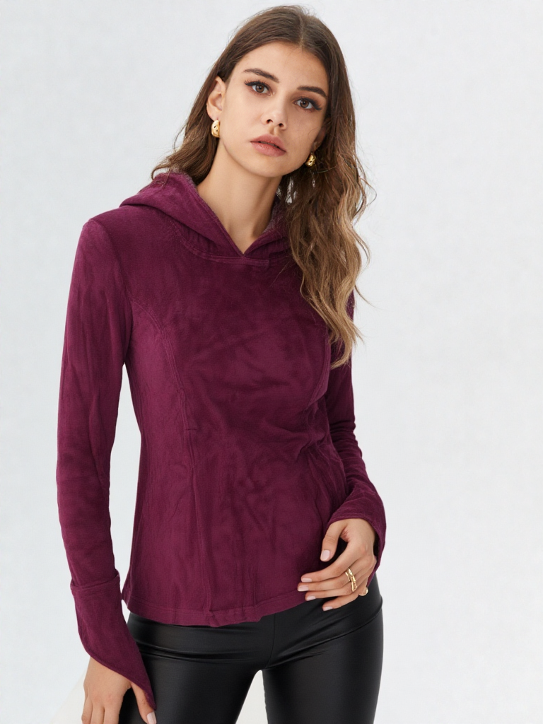 Gugel Nickisweater Medieval Gothic Pixie Schelle Gr.34/36 kleine 38