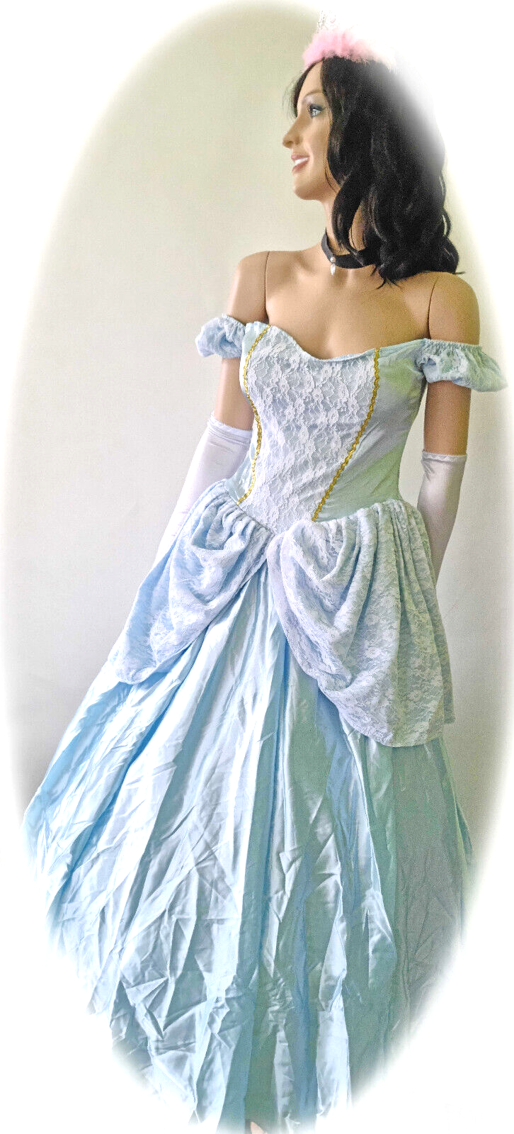 Kostüm Karneval Cinderella Sissi Aschenbrödel Aschenputtel Prinzessin Gr.36