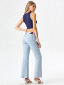 Zeige Bild Tommy Hilfiger Sophie Low Flare hellblau Bootcut W32-L30 3