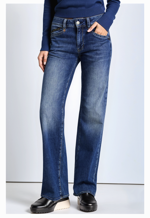 Herrlicher Jeans Prime new Flared Jeans wide leg Gr.W28 L32