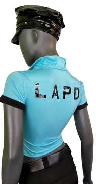 Faschingskostüm Polizistin Karneval  Police City LAPD Gr.34/36