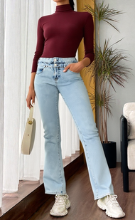 Herrlicher Jeans Paradieso Bootcut used look Gr.W29 L32