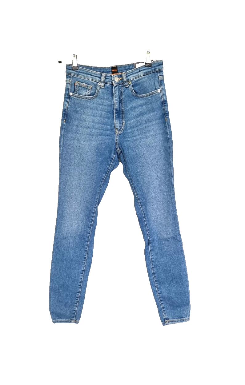 Boss Orange Jeans The Maye blau High Rise super skinny Crop Gr. W28