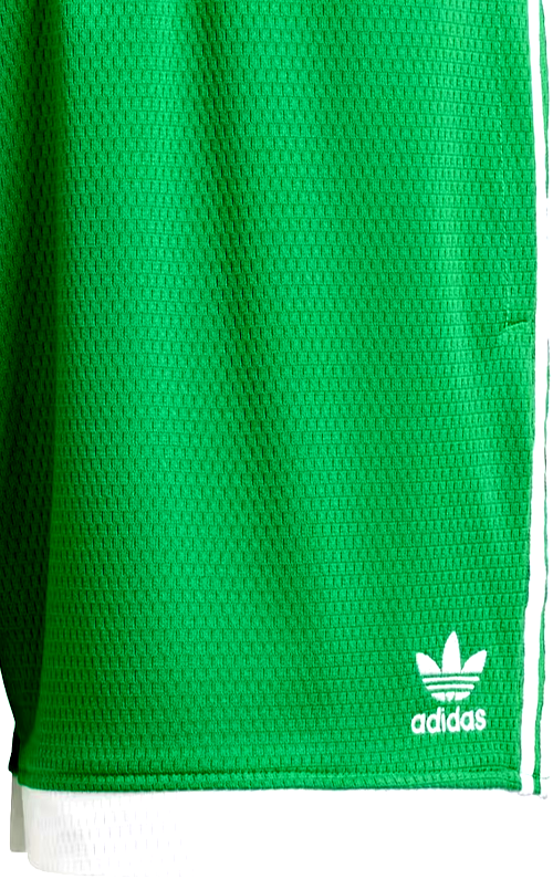 Adidas Performance Shorts Mock Eyelet grün weiss Gr.2XL