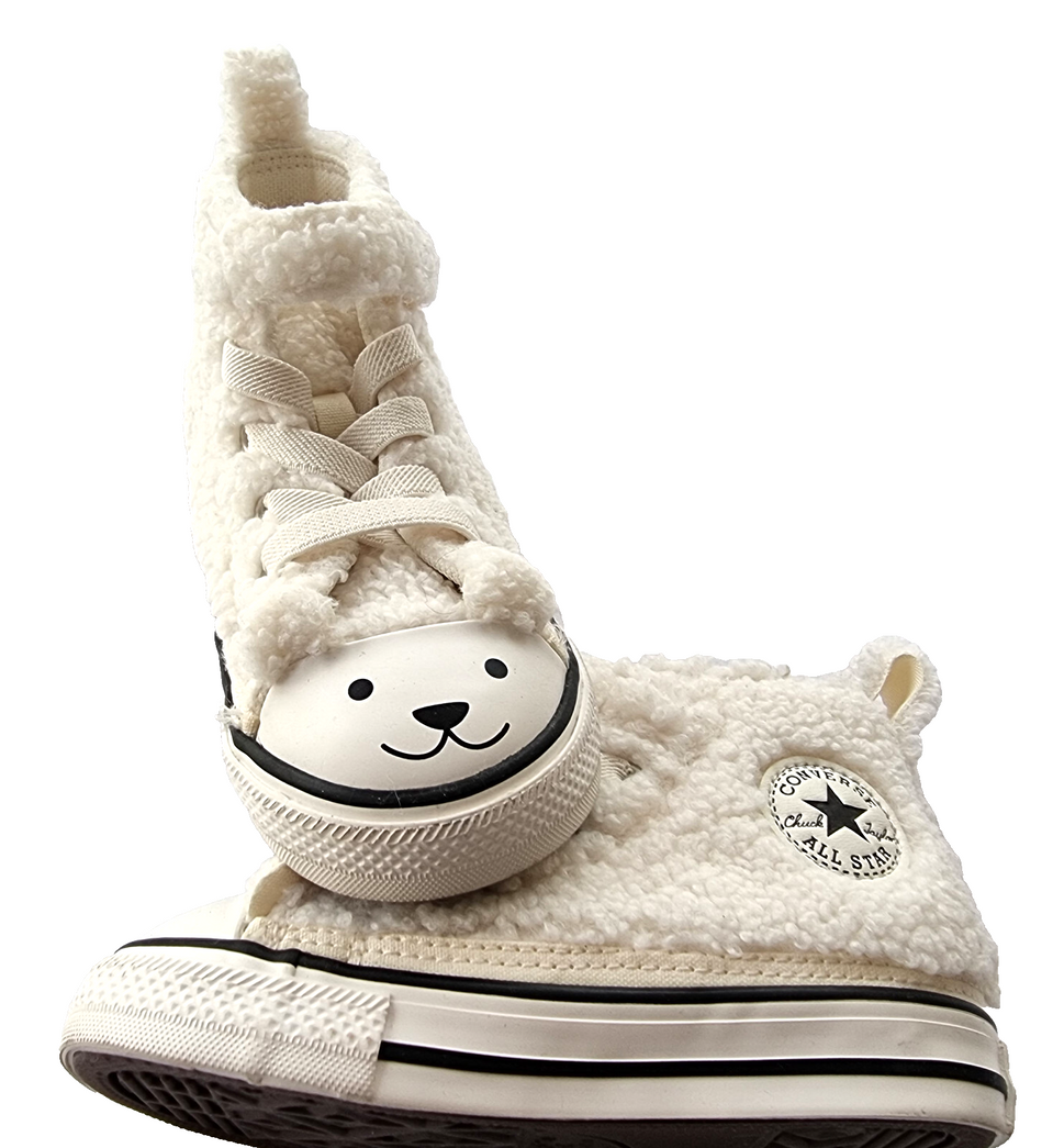 Converse Chucks Taylor Teddy offwhite Gr.26