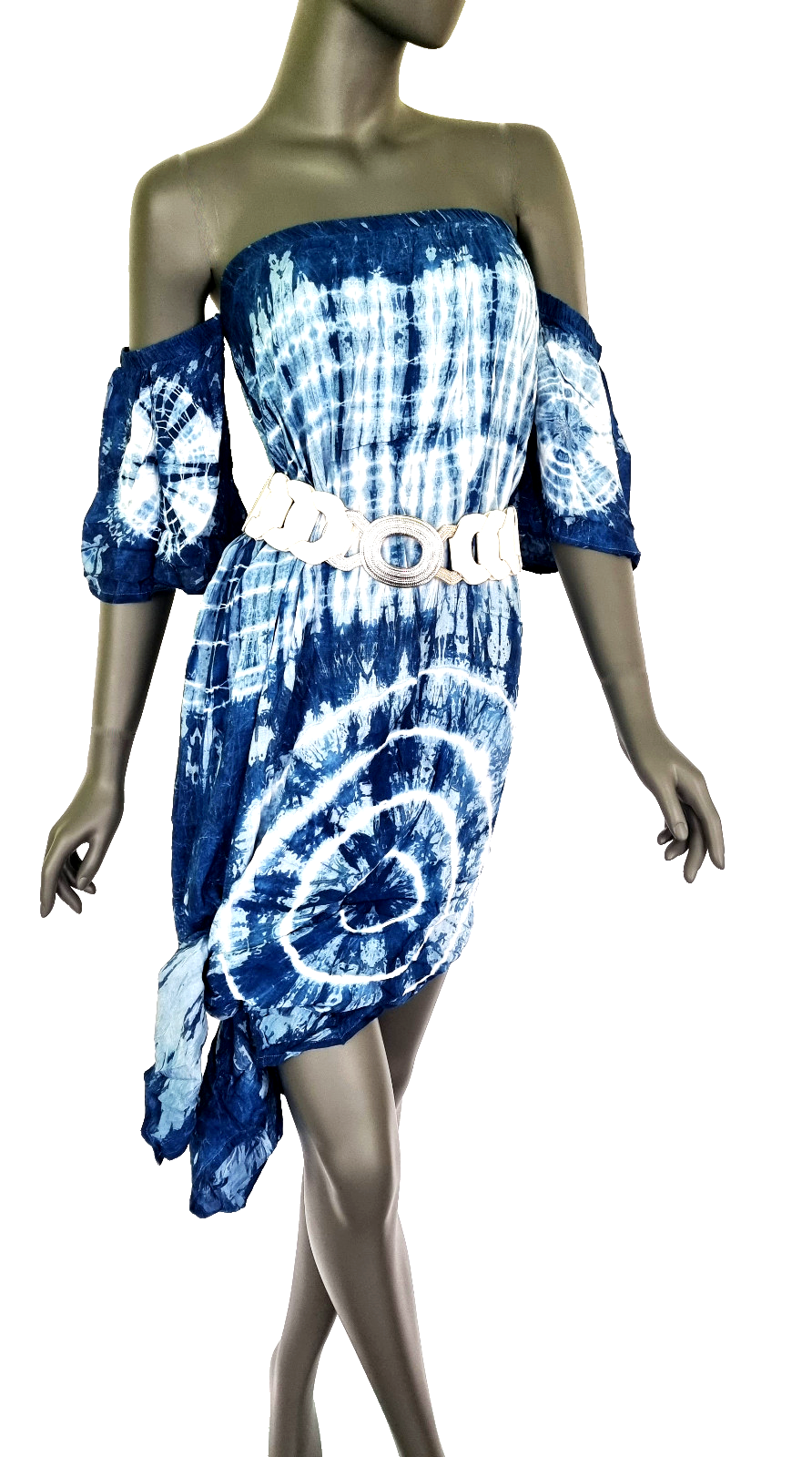 Batikkleid Kombitalent Tunika Rock Strandkleid Partylook Boho Hippie Gr.34-38