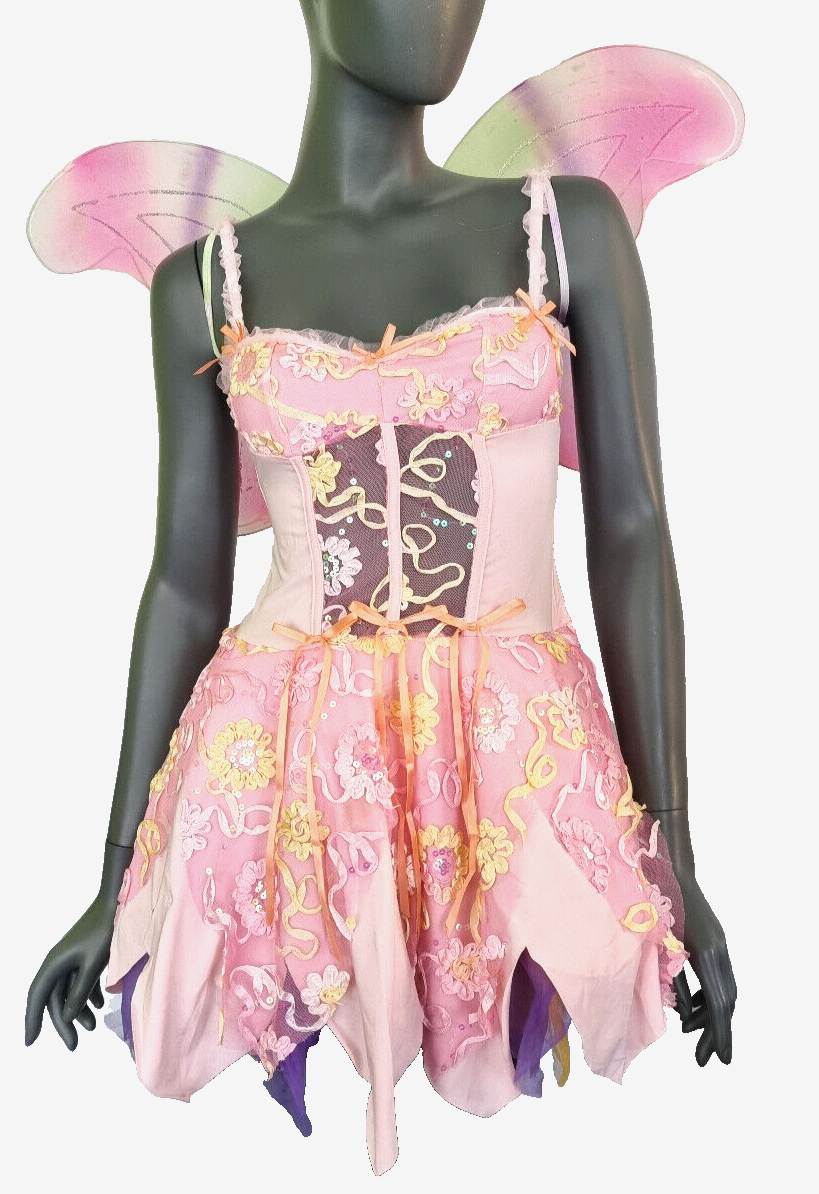 Faschingskostüm Karneval Flower Fairy Gr.34-38 freesize