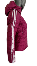 Zeige Bild Adidas Übergangsjacke gefüttert slim Jacket Steppjacke beere HS 6769 Gr.36 4
