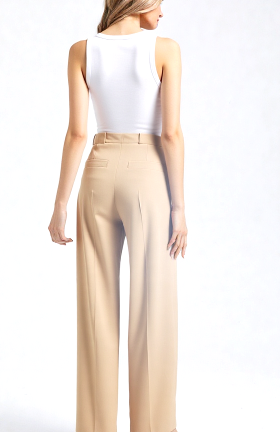 Boss Orange Hose Tansura wide leg beige Gr.46