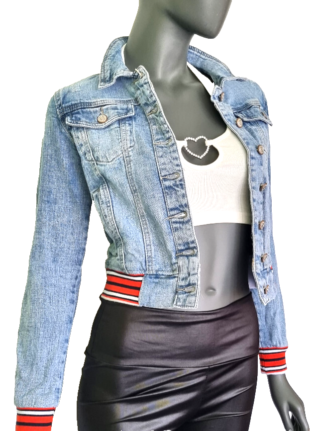 Gallop Slim Jacket Jeansjacke short cut Gr.34-36