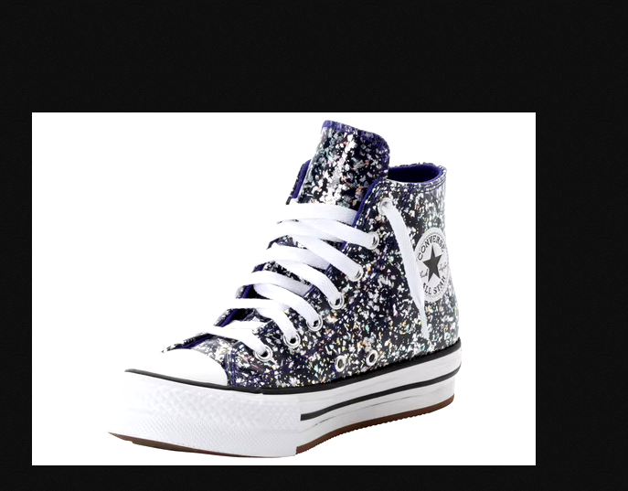 Converse CHUCK TAYLOR ALL STAR EVA LIFT GLITTER Sneaker Gr.35