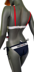 Zeige Bild Tommy Hilfiger BikiniHose Half-String blau  Gr.L/38 3