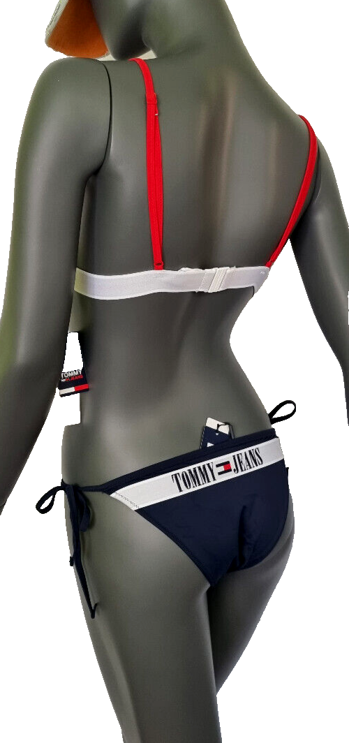 Tommy Hilfiger BikiniHose Half-String blau  Gr.L/38