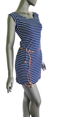 Ragwear Sommerkleid Tagg Stripes Strand Urlaub Marine Gr. XS-XL