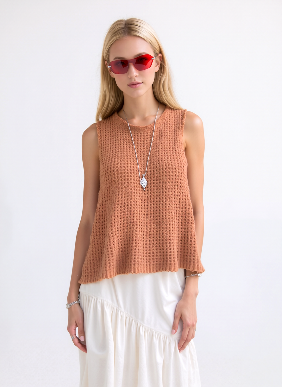 ADIDAS ORIGINALS Damen Sonnenbrille Rot verspiegelt