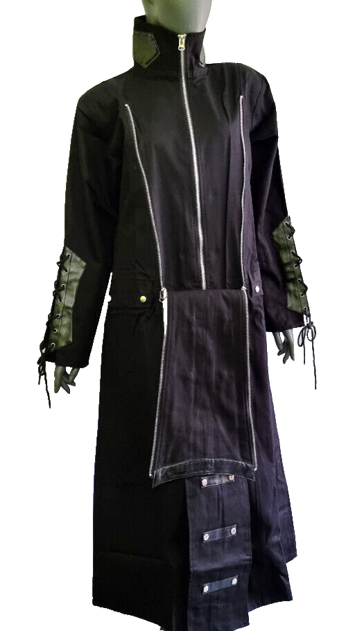Trenchcoat Steampunk Herren Gothic Victorian Military Larp Gr.S/M