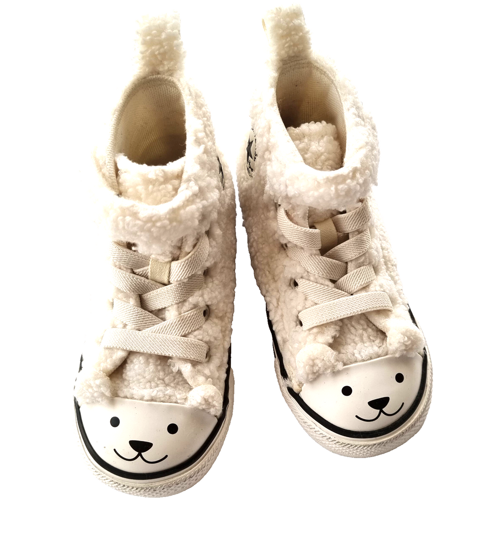 Converse Chucks Taylor Teddy offwhite Gr.23