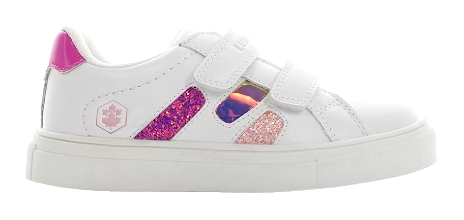 Lumberjack Mädchen Sneaker glitzer pink weiss hologramm Gr.27-35