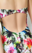 Zeige Bild Badeanzug Neckholder Tropical Push Up   Gr.36 Cup B-E 4