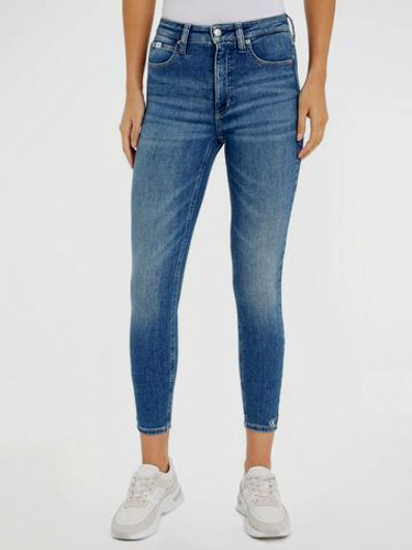 Calvin Klein High Rise Super Skinny Ankle Jeans blue Gr.W30