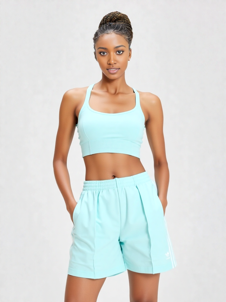 Adidas Originals Firebird Shorts helllblau Gr.S (34/36)