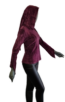 Zeige Bild Gugel Nickisweater Medieval Gothic Pixie Larp Rock Schelle Gr.34/36 kleine 38 4