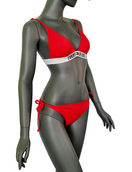 Zeige Bild Tommy Hilfiger BikiniHose Half-String rot  Gr.XL 2