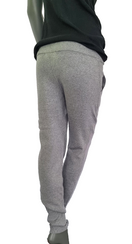 Zeige Bild Aniston Feinstrick Hose Damen Schnürung grau Schlupfhose Jogger Kombitalent 34 4