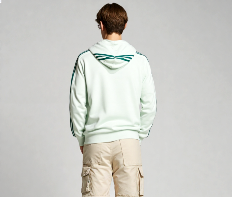 Adidas  Essentials French Terry Sweatjacke lindgrün Gr.4XL