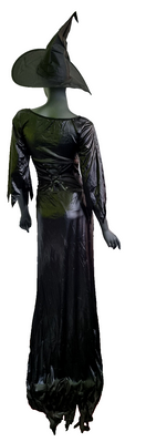 Zeige Bild Kostüm Fasching Hexe stretch Gr.34-38 3