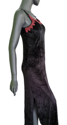 Zeige Bild Bäres Nicki-Samtkleid Maxikleid Gothic , Boho  stretch Gr. 34-38  freesize 4