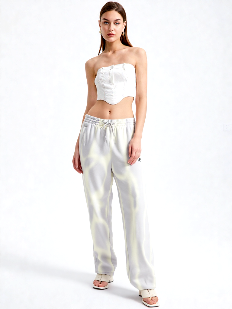 Adidas Sweathose Water greone wide leg Gr.L /42-44