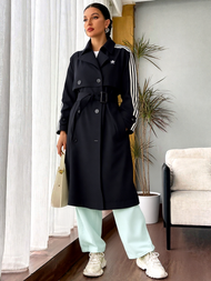 Adidas Originals Trenchcoat Outdoorjacke schwarz Gr.M /38-40-42