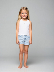 Tommy Hilfiger Rib Top Essential mit Rüschen Gr. 74