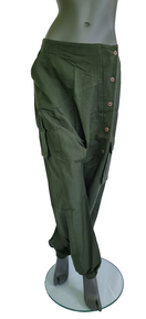 Zeige Bild Haremshose Pumphose Aladinhose Pluderhose Yoga Goa Sarouel Baggy bordeaux 40/42 4